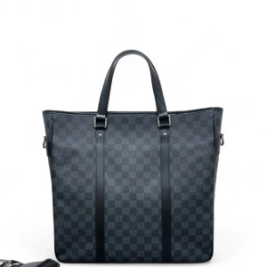Louis Vuitton Briefcase Damier Graphite Black