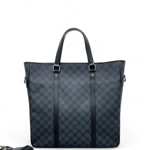 Louis Vuitton Briefcase Damier Graphite Black