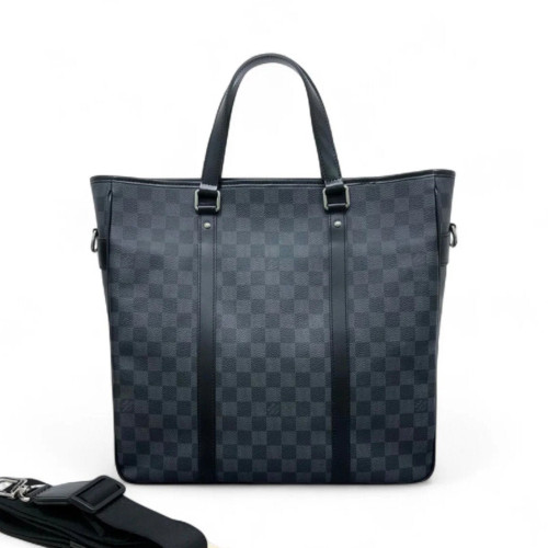 Louis Vuitton Briefcase Damier Graphite Black