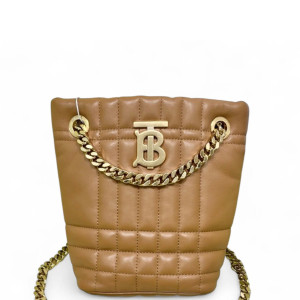 Burberry Bucket Lambskin Brown