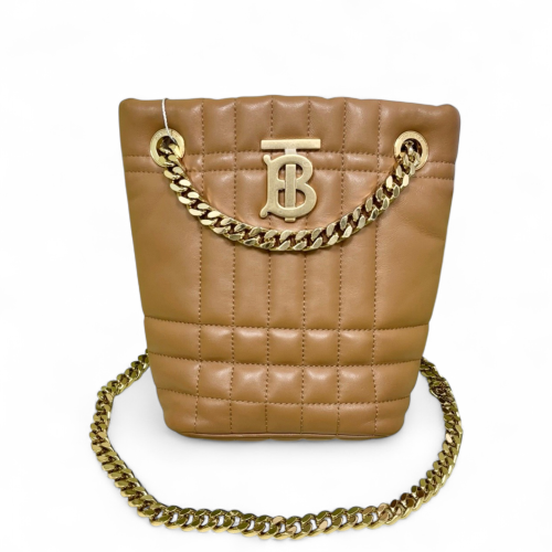 Burberry Bucket Lambskin Brown