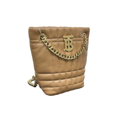 Burberry Bucket Lambskin Brown