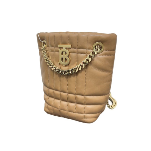 Burberry Bucket Lambskin Brown