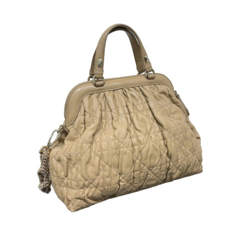 Dior Tote Bag Cowhide Calfskin Beige Dior Tote Bag Cowhide Calfskin Beige