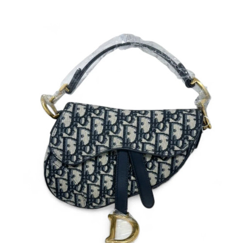 Dior Small Saddle Bag Oblique Navy Beige Black Dior Small Saddle Bag Oblique Navy Beige Black