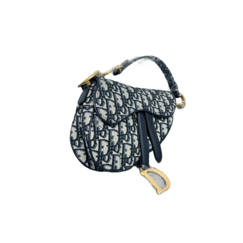 Dior Small Saddle Bag Oblique Navy Beige Black Dior Small Saddle Bag Oblique Navy Beige Black