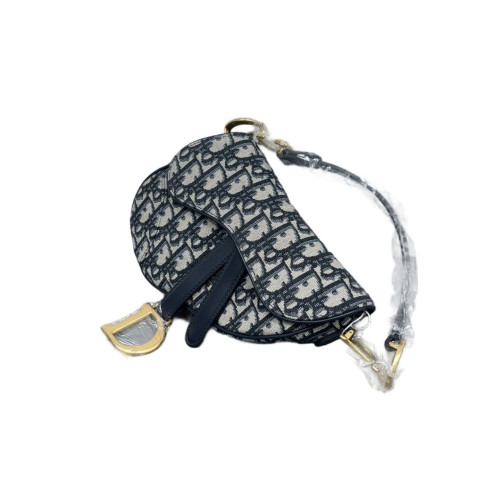 Dior Small Saddle Bag Oblique Navy Beige Black Dior Small Saddle Bag Oblique Navy Beige Black