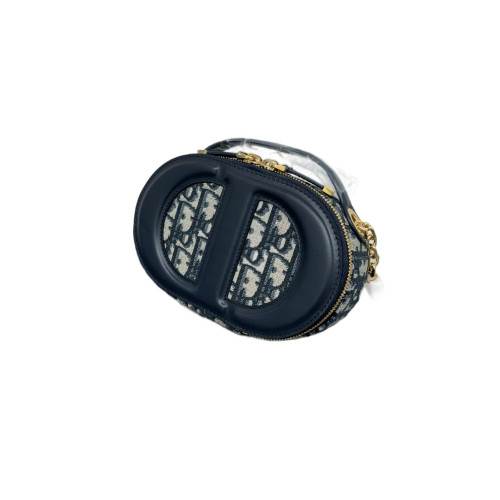 Dior Camera Case Oblique Navy Beige Black