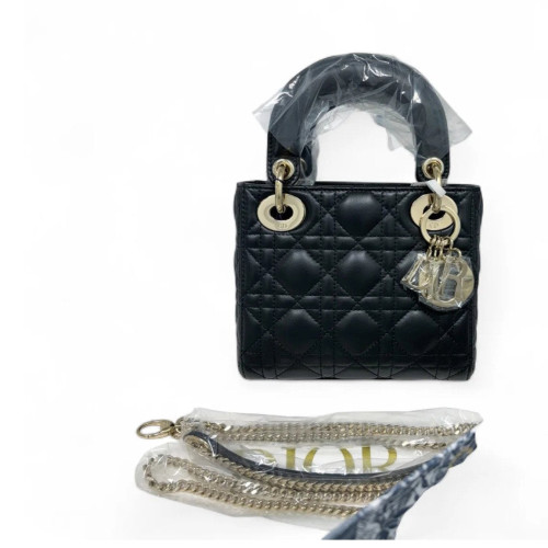 Dior Mini Lady Dior Lambskin Black Dior Mini Lady Dior Lambskin Black