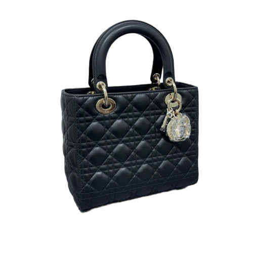 Dior Medium Lady Dior Lambskin Black Dior Medium Lady Dior Lambskin Black