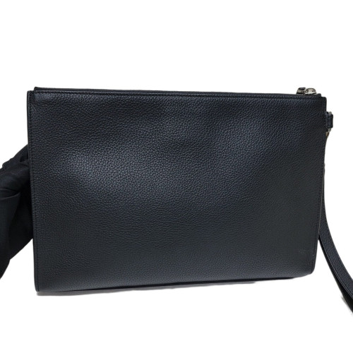 Dior Clutch Grained Calfskin Black