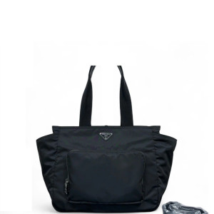 Prada Tote Bag Tessuto Nylon Black