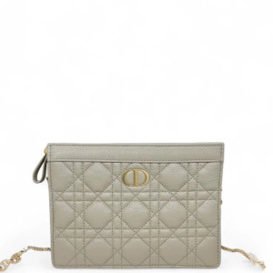 Dior Shoulder Bag Calfskin Light Grey Dior Shoulder Bag Calfskin Light Grey