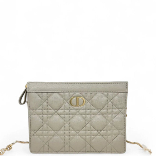 Dior Shoulder Bag Calfskin Light Grey Dior Shoulder Bag Calfskin Light Grey