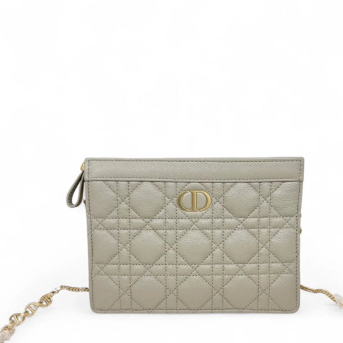 Dior Shoulder Bag Calfskin Light Grey Dior Shoulder Bag Calfskin Light Grey