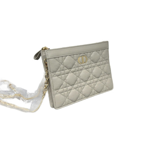 Dior Shoulder Bag Calfskin Light Grey Dior Shoulder Bag Calfskin Light Grey