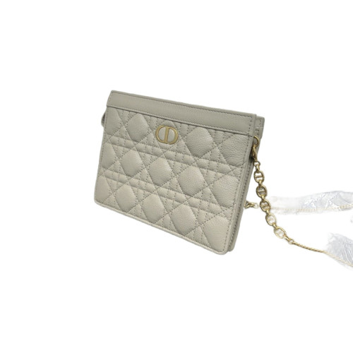 Dior Shoulder Bag Calfskin Light Grey Dior Shoulder Bag Calfskin Light Grey