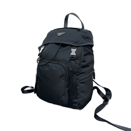 Prada Backpack Nylon Vela Black