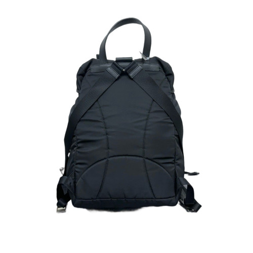 Prada Backpack Nylon Vela Black