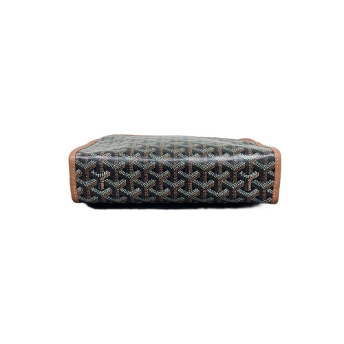 Goyard Toiletry Case Goyardine Black Brown
