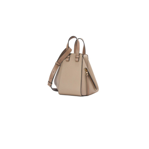 Loewe Small Hammock Grained Calfskin Beige Sahara