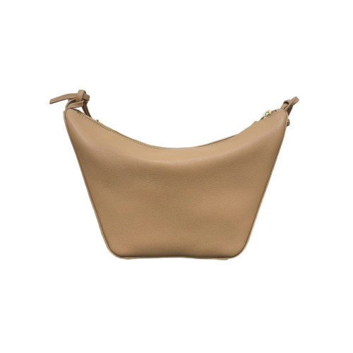 Loewe Mini Hammock Hobo Anagram Debossed Calfskin Natural Tan