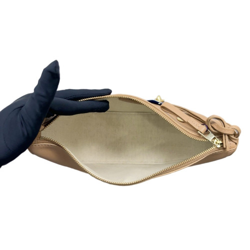 Loewe Mini Hammock Hobo Anagram Debossed Calfskin Natural Tan