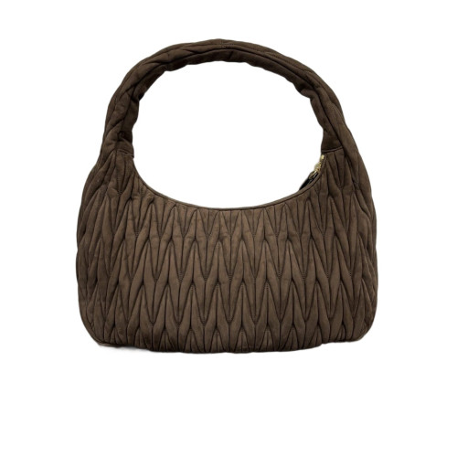 Miu Miu Hobo Suede Dark Brown