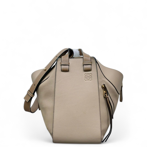 Loewe Mdium Hammock Grained Calfskin Beige Sahara