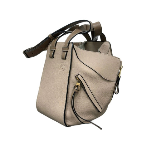 Loewe Mdium Hammock Grained Calfskin Beige Sahara