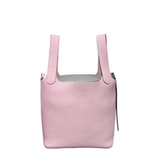 Hermes Picotin 18 Taurillon Clemence 5P Pink