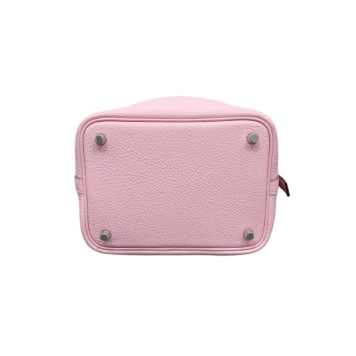 Hermes Picotin 18 Taurillon Clemence 5P Pink