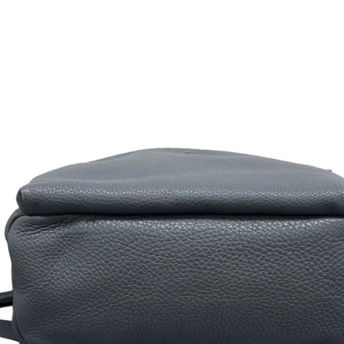 Fendi Monster Eyes Medium Backpack Grained Calfskin Calfskin Crocodile Embossed Dark Grey Yellow White