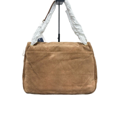 Yves Saint Laurent Jamie 4.3 Shoulder Bag Suede Gold Brown
