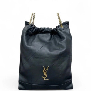 Yves Saint Laurent Tote Bag Lambskin Black