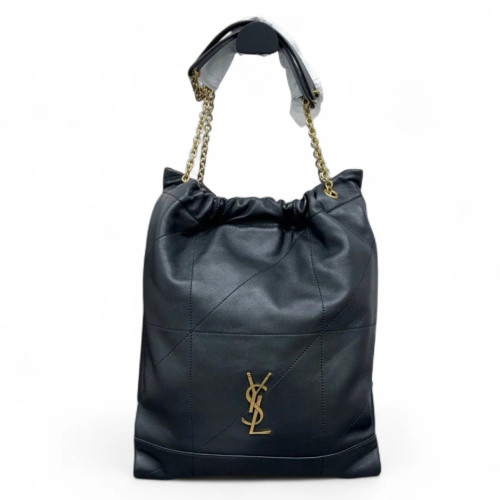 Yves Saint Laurent Tote Bag Lambskin Black