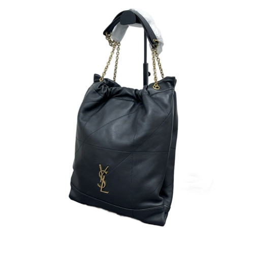 Yves Saint Laurent Tote Bag Lambskin Black