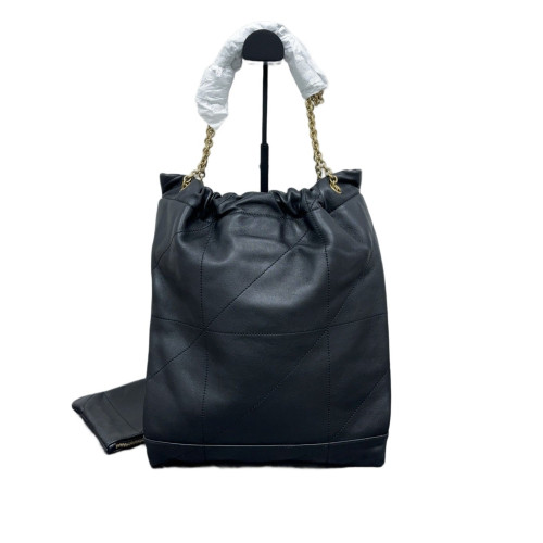 Yves Saint Laurent Tote Bag Lambskin Black