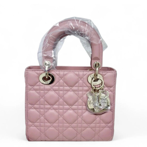 Dior Small Lady Dior Lambskin Pink Dior Small Lady Dior Lambskin Pink