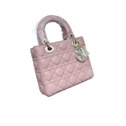 Dior Small Lady Dior Lambskin Pink Dior Small Lady Dior Lambskin Pink