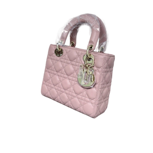 Dior Small Lady Dior Lambskin Pink Dior Small Lady Dior Lambskin Pink