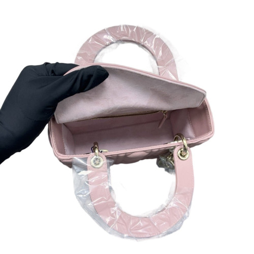 Dior Small Lady Dior Lambskin Pink Dior Small Lady Dior Lambskin Pink