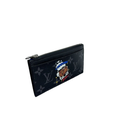 Louis Vuitton Card Holder Monogram Eclipse Black