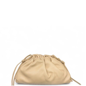 Bottega Veneta The Mini Pouch Nappa Beige