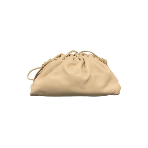 Bottega Veneta The Mini Pouch Nappa Beige
