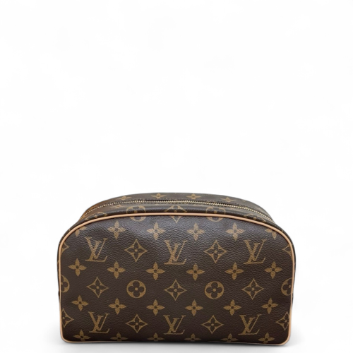 Louis Vuitton Toiletry Pouch Monogram Brown