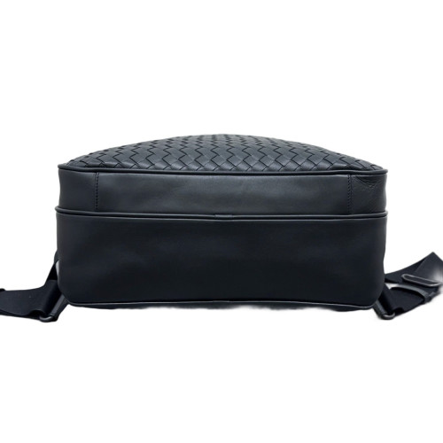 Bottega Veneta Backpack Calfskin Intrecciato Black