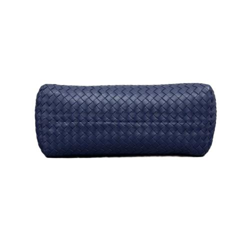 Bottega Veneta Tote Bag Calfskin Intrecciato Navy Blue