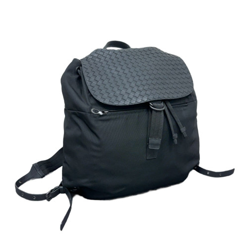 Bottega Veneta Backpack Nylon Black