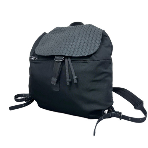 Bottega Veneta Backpack Nylon Black